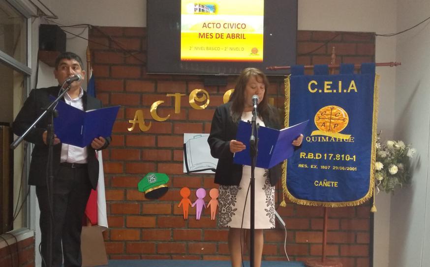 ACTOS CÍVICOS DEL MES DE ABRIL