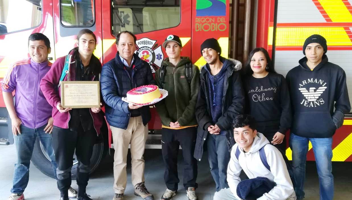 SALUDOS A BOMBEROS DE CAÑETE EN SU NUEVO ANIVERSARIO