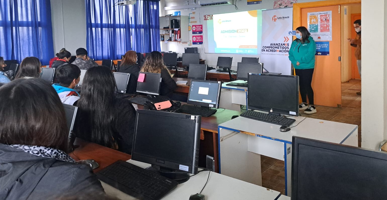 CHARLA INFORMATIVA Y DE DIFUSIÓN CFT LOTA-ARAUCO