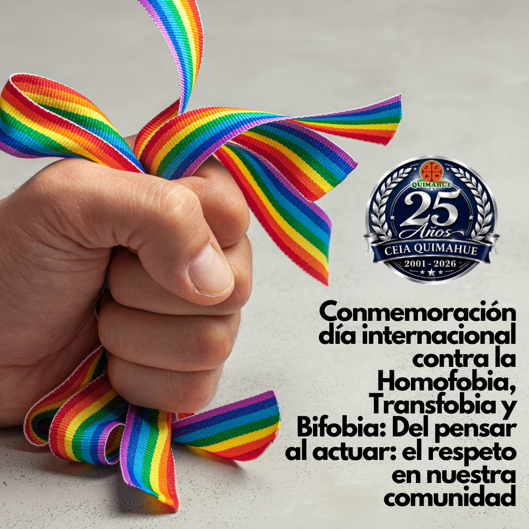 Conmemoración día internacional contra la homofobia, transfobia y bifobia: Del pensar al actuar: el respeto en nuestra comunidad