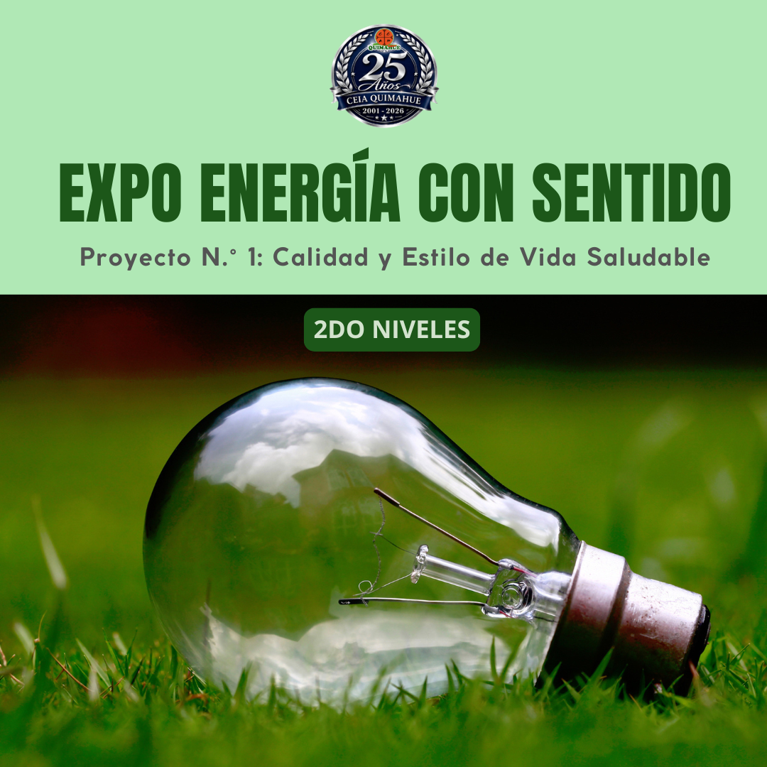 Proyecto N°1: CALIDAD Y ESTILO DE VIDA SALUDABLE “EXPO Energía con Sentido”