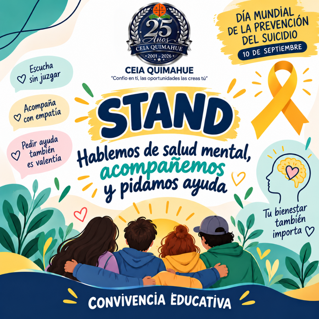STAND día mundial de la prevención del suicidio